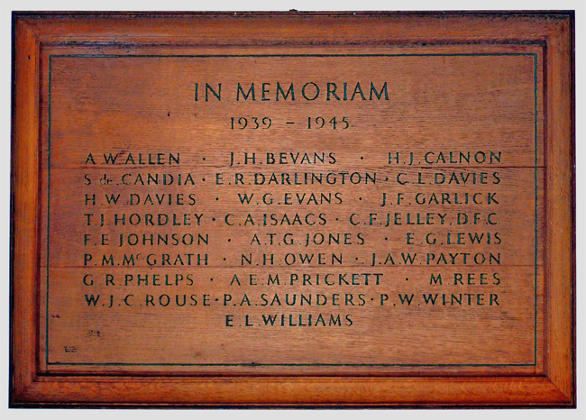WWII Roll of Honour